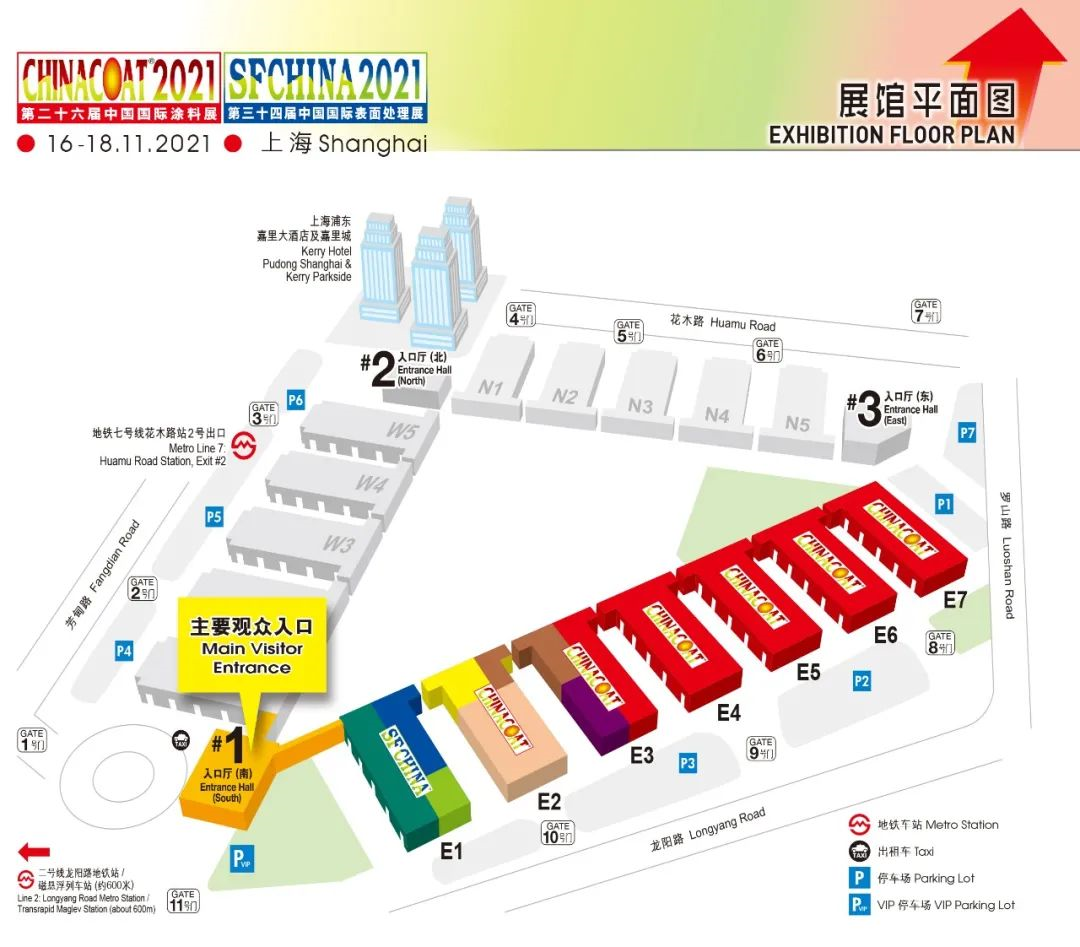 展馆平面图 展馆平面图